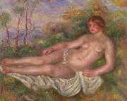 Pierre-Auguste Renoir Renoir Reclining Woman Bather Germany oil painting artist
